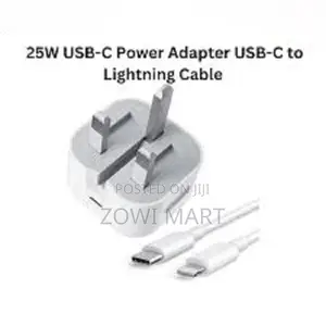 Photo - 25w Usb-C Power Adapter With Usb-C to Lightning Cable