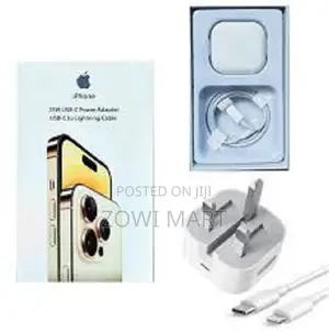 25w Usb-C Power Adapter With Usb-C to Lightning Cable