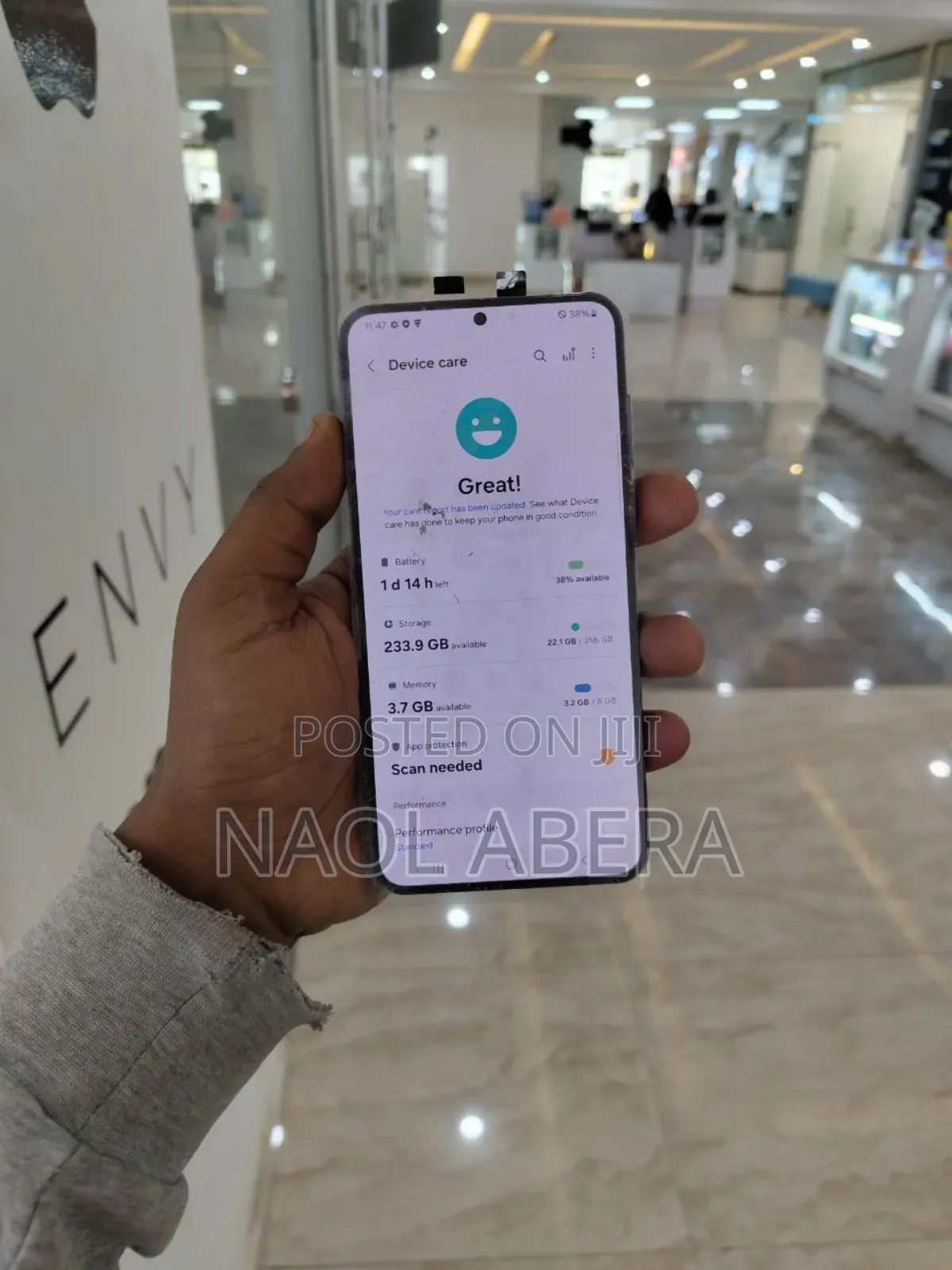 New Samsung Galaxy S23+ 256 GB Black