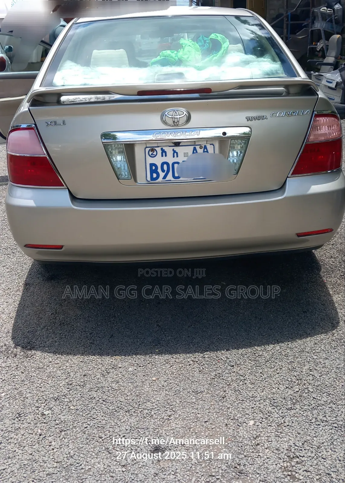 Toyota Corolla 2004 Teal