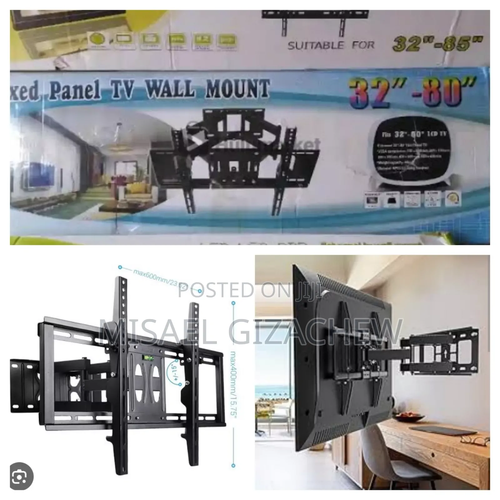 Tv Wall Mount for 23-83 Inch