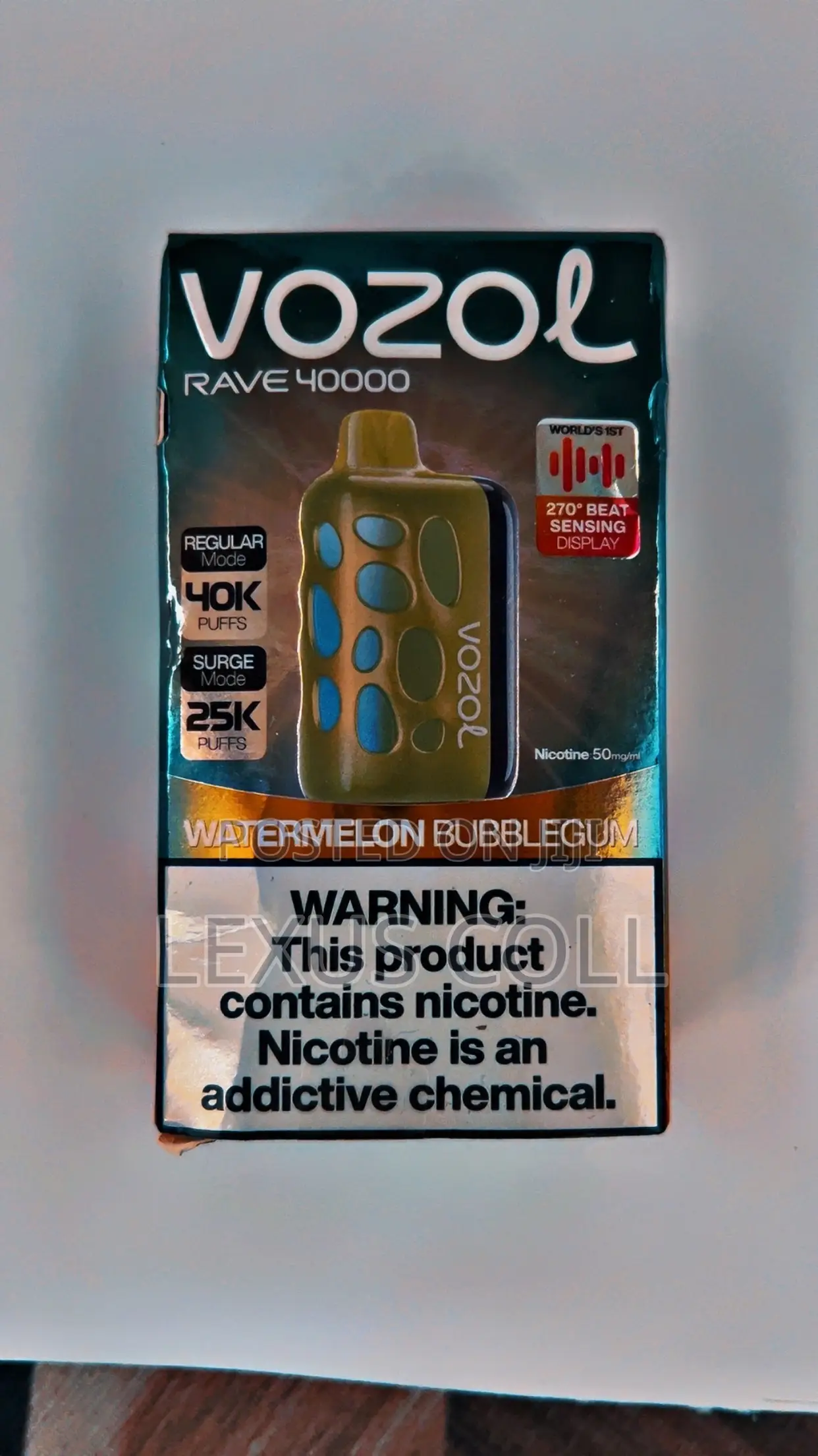 Hookah Vape Watermelon Bubble Gum 40,000 Puff