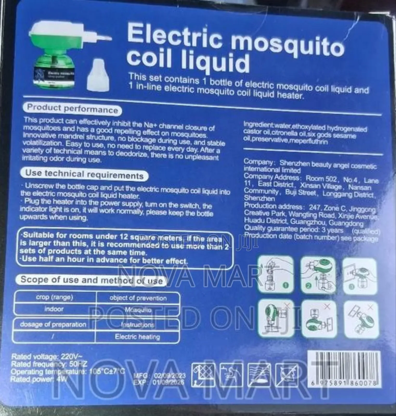 Mosquito Coil and Liquid Killer