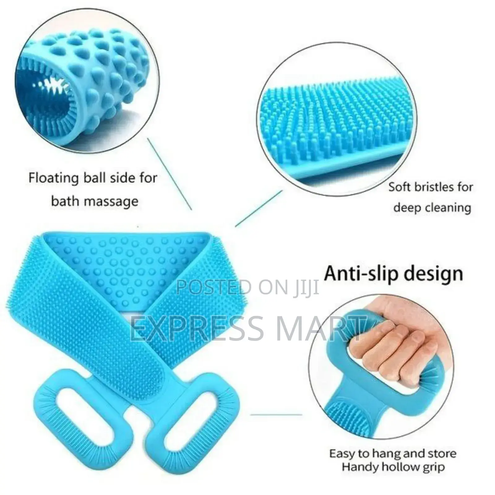 Silicone Gel Bath Brush
