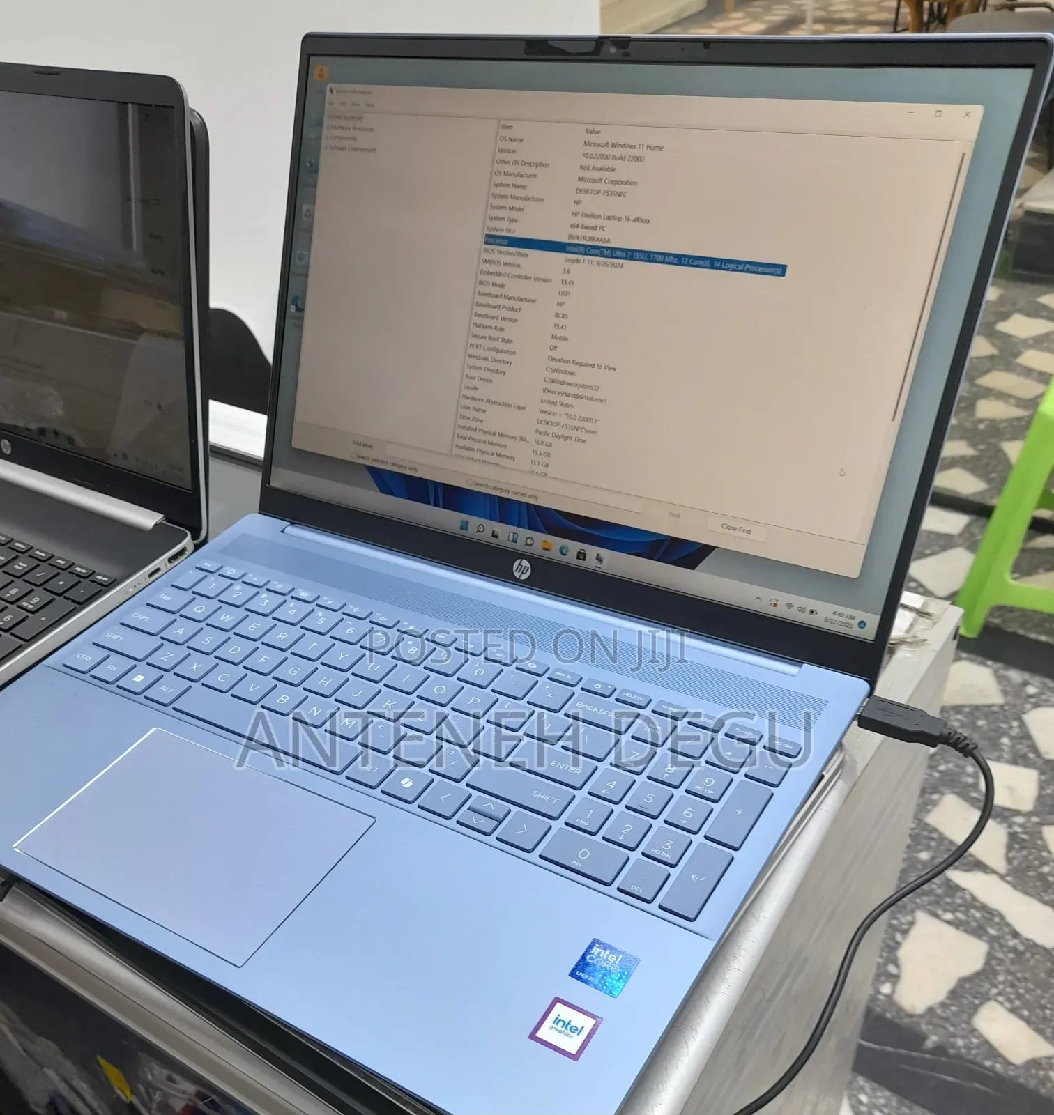 New Laptop HP Pavilion 15 16GB Intel Core Ultra 7 SSD 1T