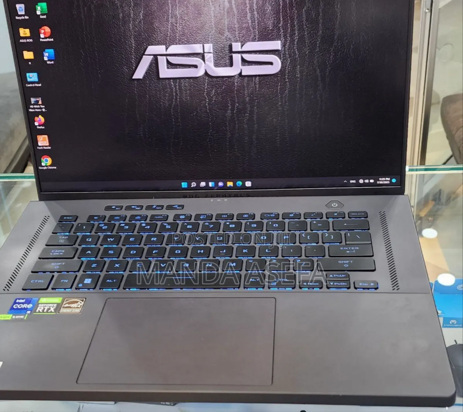 New Laptop Asus ROG Zephyrus G15 16GB Intel Core I9 SSD 1T