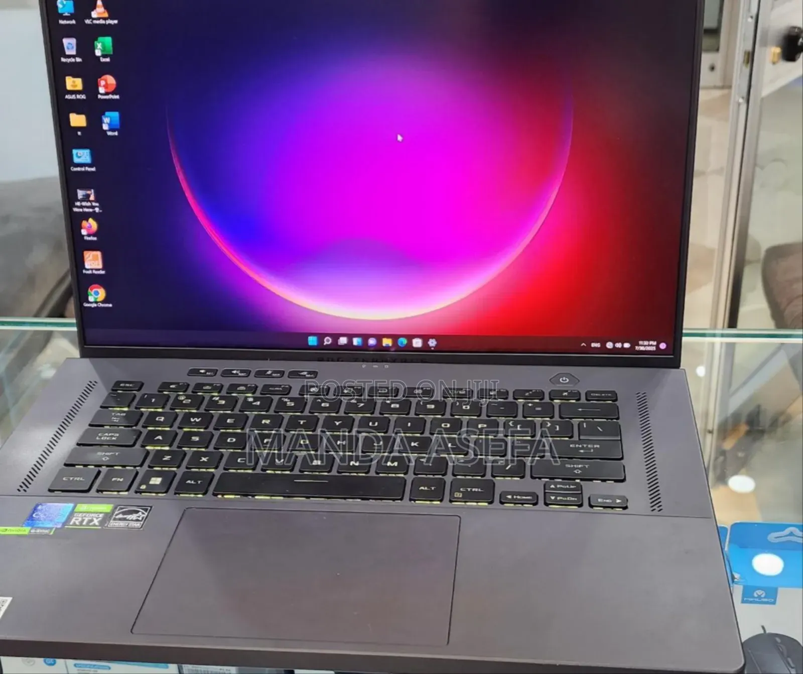 New Laptop Asus ROG Zephyrus G15 16GB Intel Core I9 SSD 1T