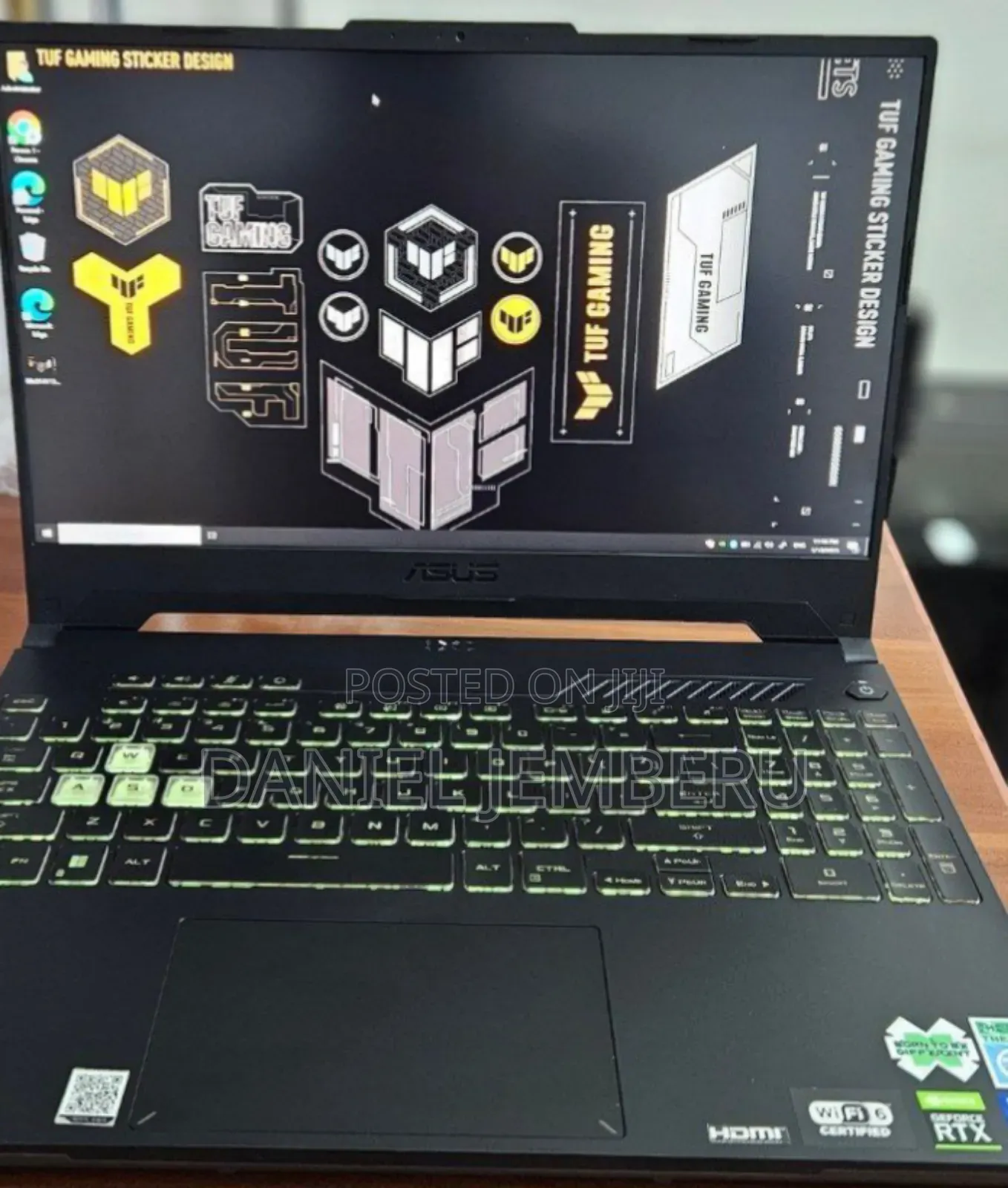 New Laptop Asus TUF Gaming A15 16GB AMD Ryzen 7 SSD 512GB