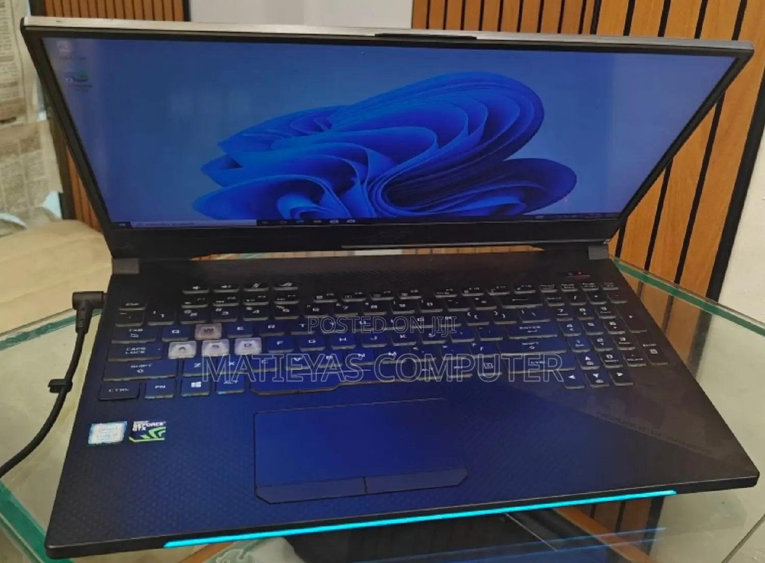 New Laptop Asus ROG Strix G17 16GB Intel Core I7 SSD 1T