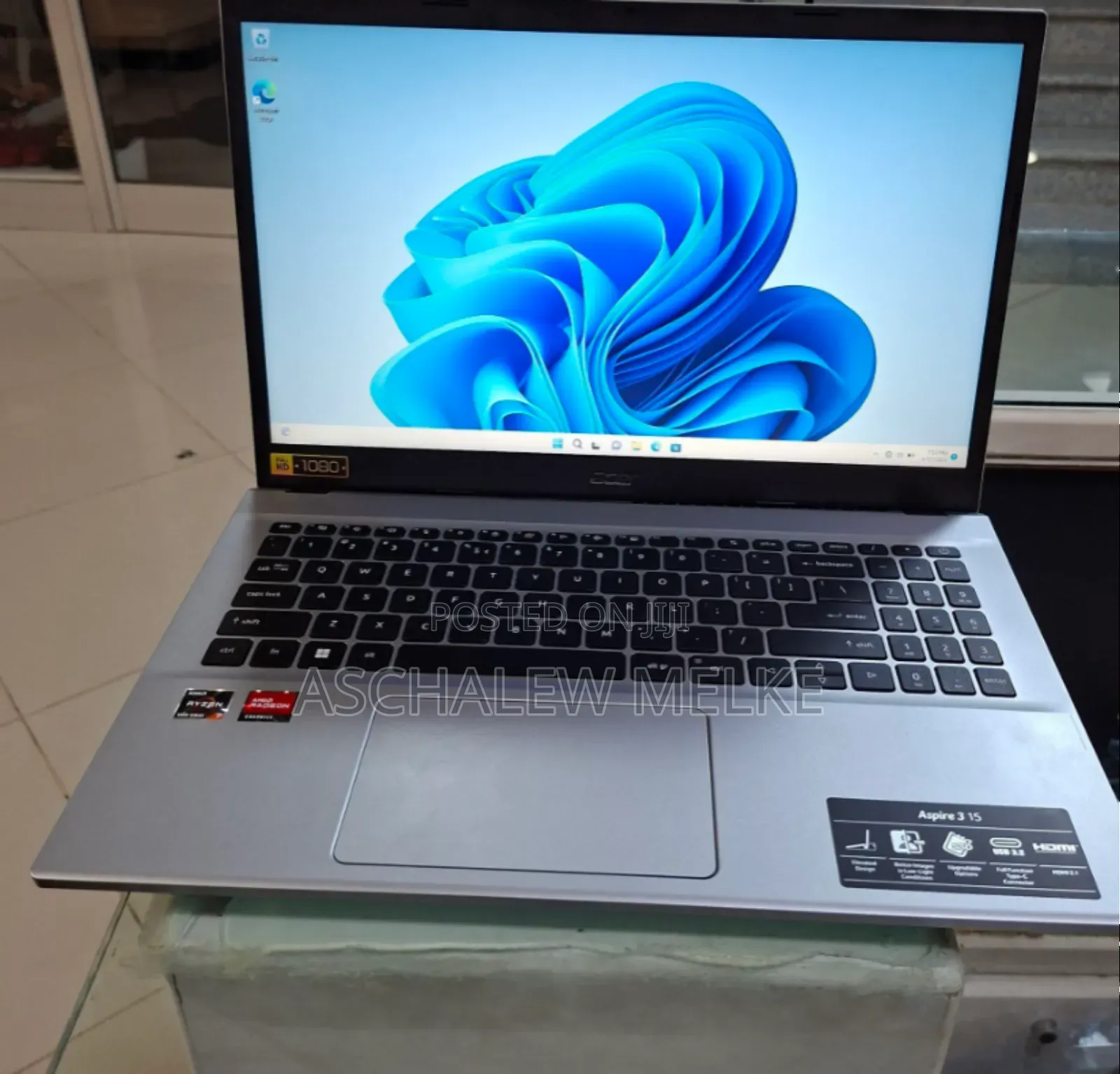 New Laptop Acer Aspire 3 16GB AMD Ryzen 7 SSD 512GB