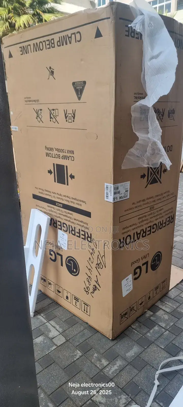 Lg Refrigerator 510liter Side by Side Delivery