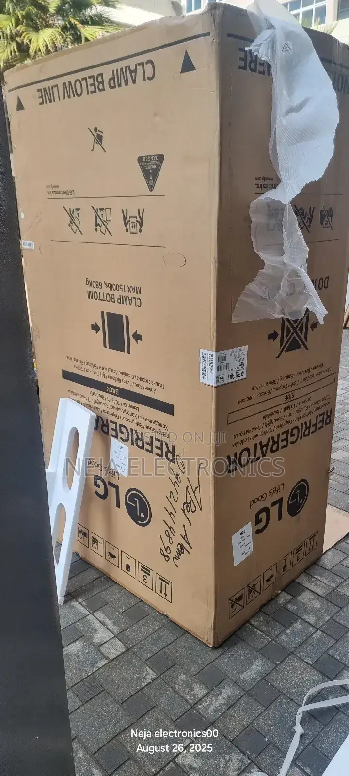 Lg Refrigerator 510liter Side by Side Delivery