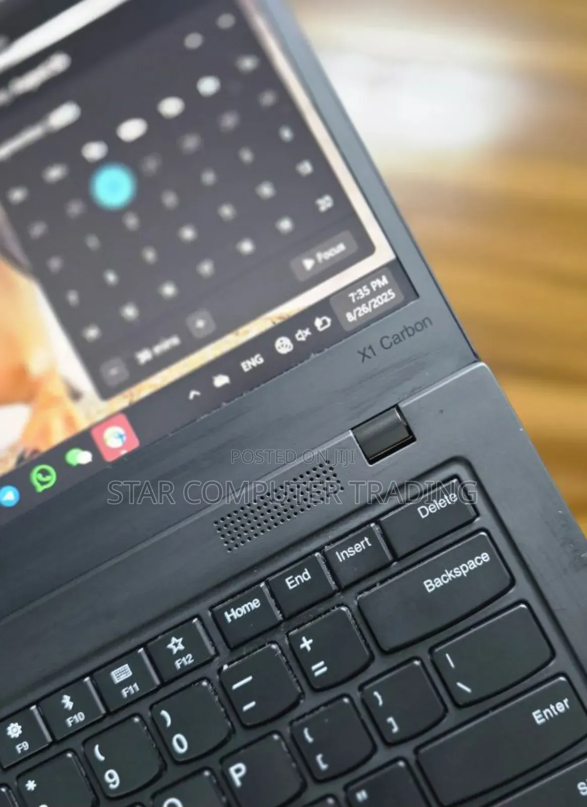 New Laptop Lenovo ThinkPad X1 Carbon 8GB Intel Core I7 SSD 512GB