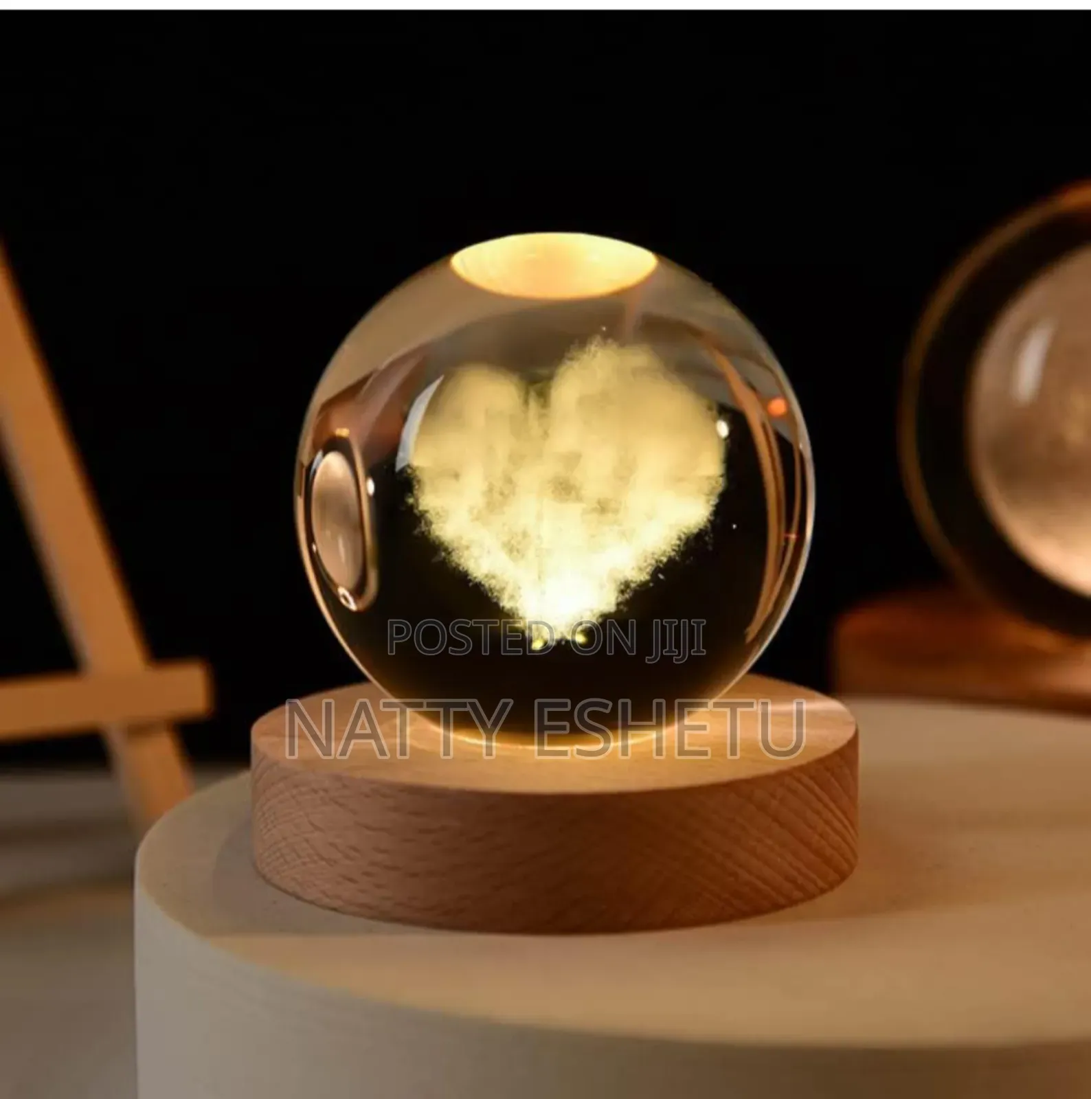 Led Heart Ball