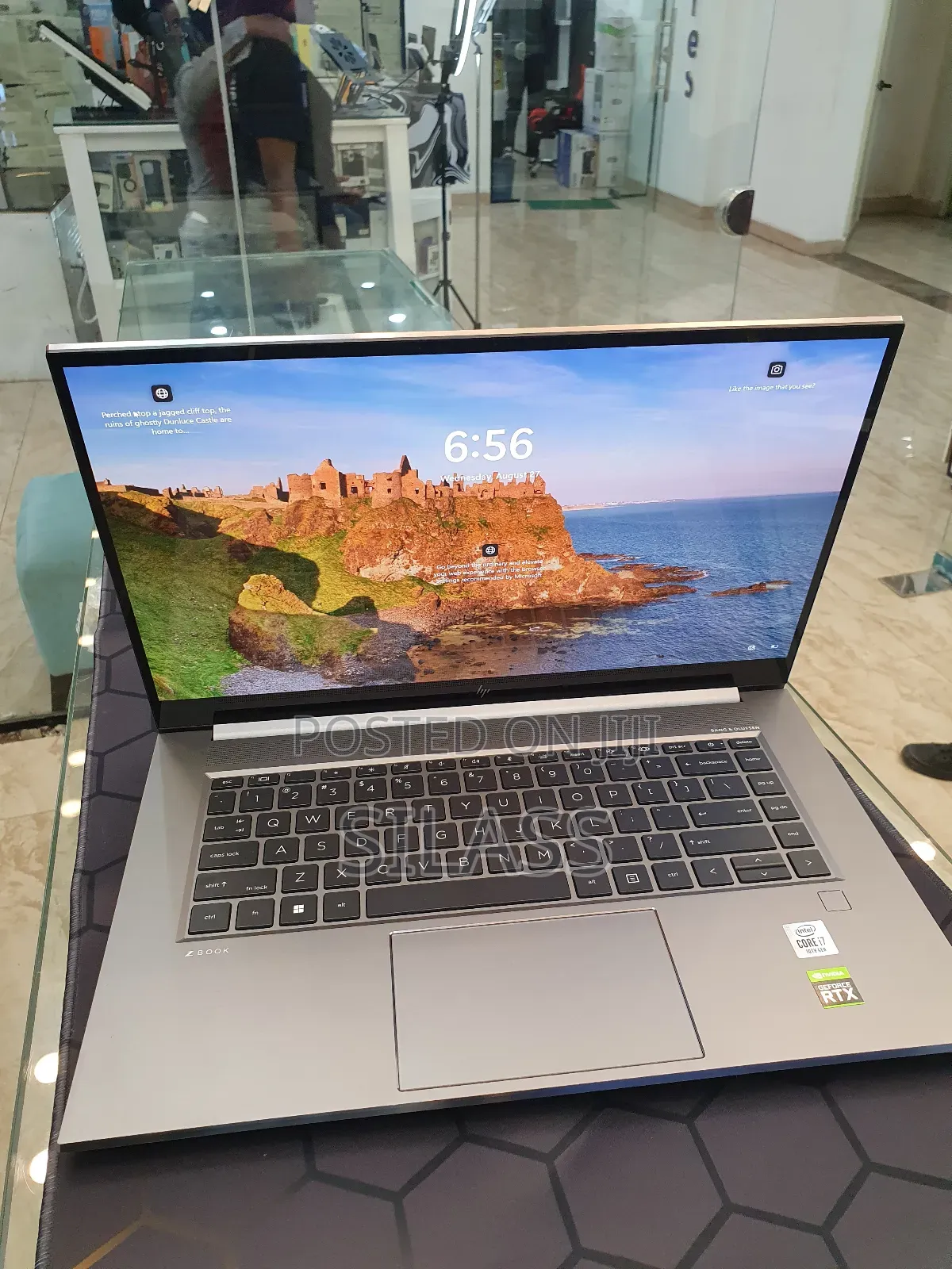 New Laptop HP ZBook Create G7 16GB Intel Core I7 SSD 1T