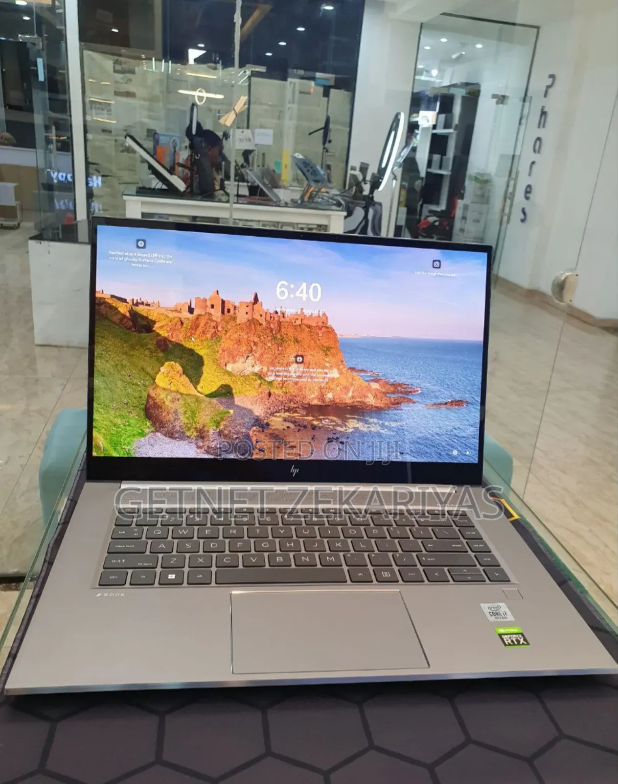 New Laptop HP ZBook 15 16GB Intel Core I7 SSD 1T