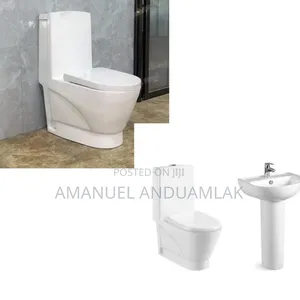 Photo - Gold Dragon Toilet Seat And እጅ መታጠብያ