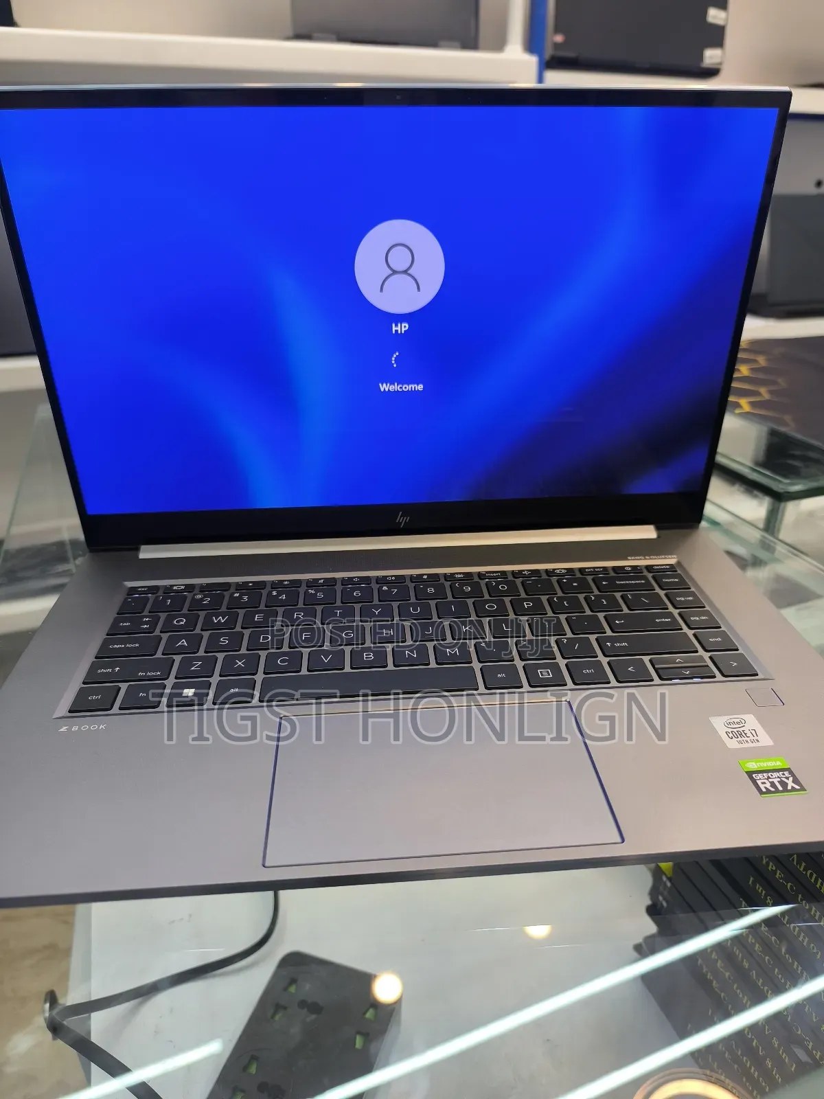 New Laptop HP Zbook Studio G7 16GB Intel Core I7 SSD 512GB