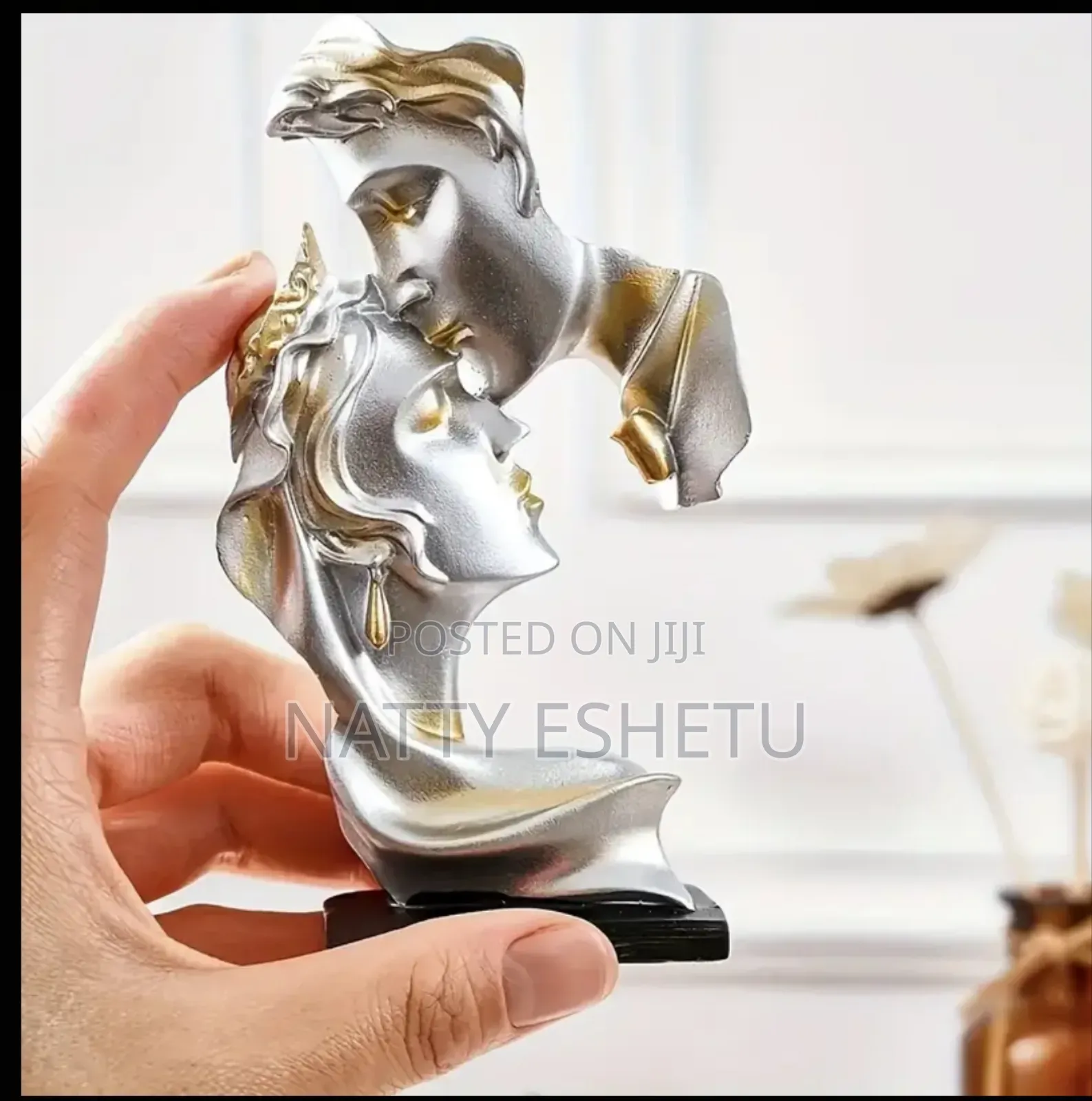 Forehead Kiss Sculpture