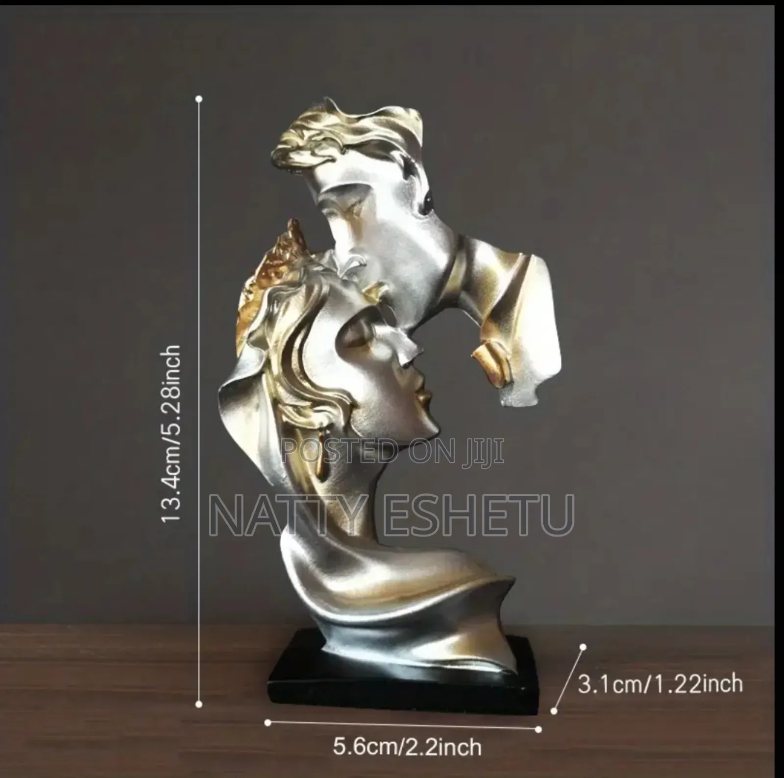 Forehead Kiss Sculpture