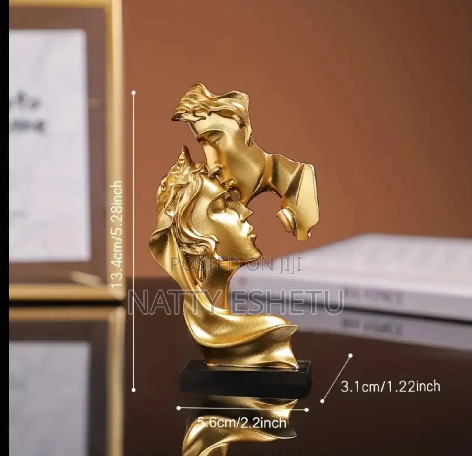 Forehead Kiss Sculpture