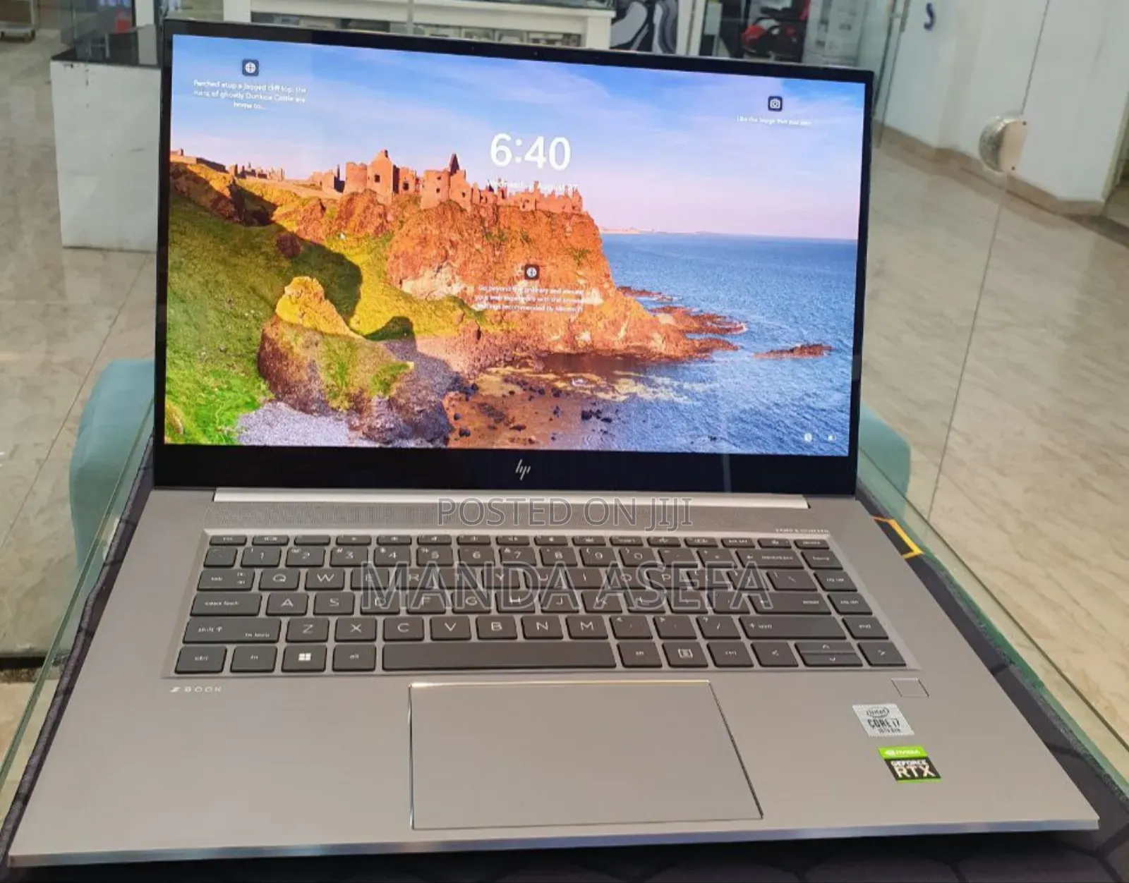 New Laptop HP ZBook 15 16GB Intel Core I7 SSD 1T