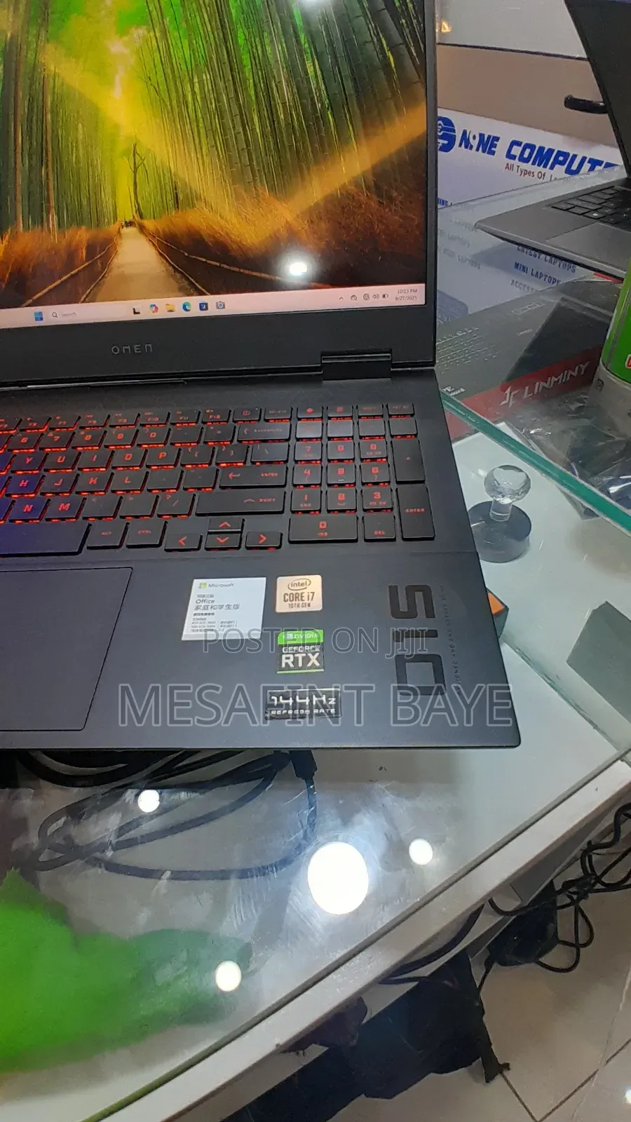 New Laptop HP Omen 15 16GB Intel Core I7 SSD 512GB