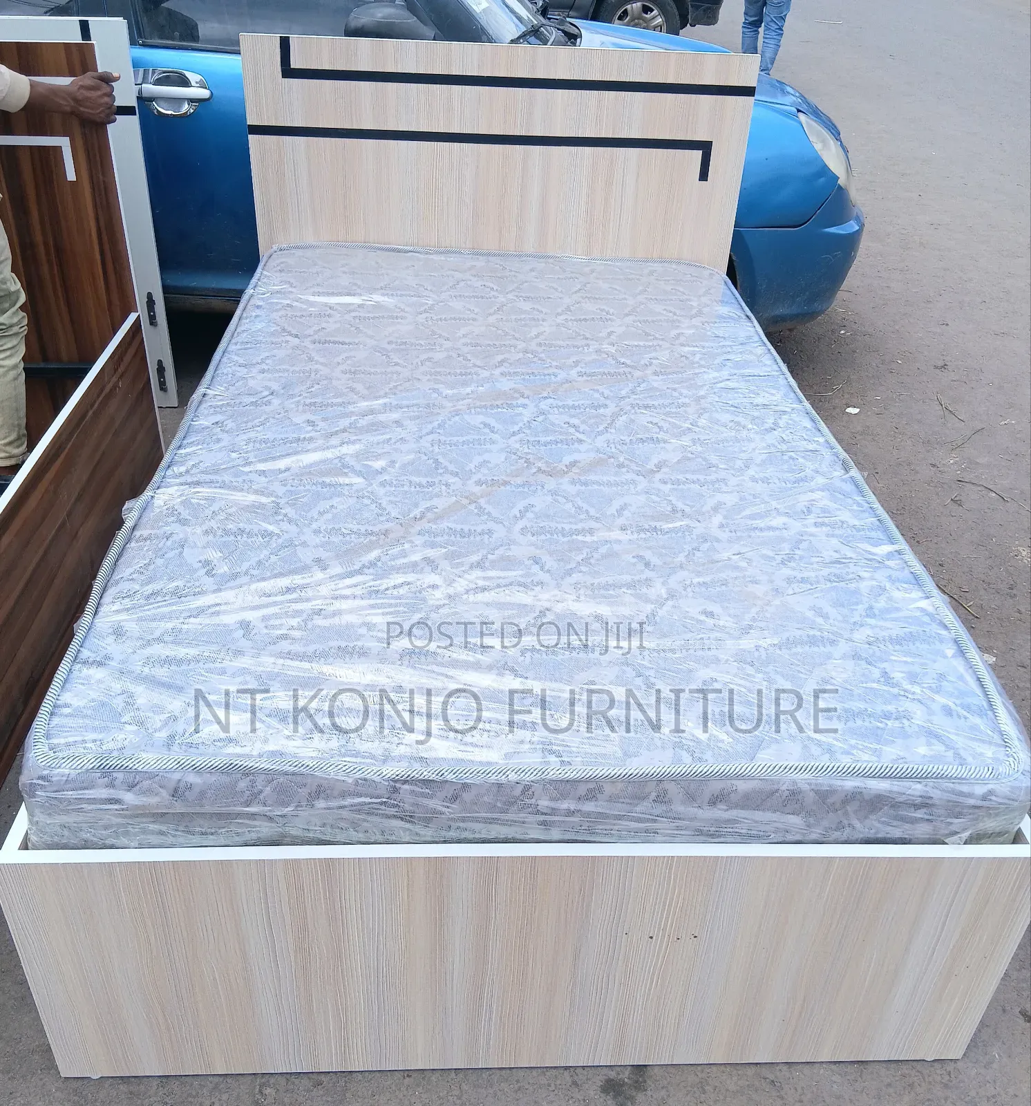 1.20 Meter Bed (አልጋ) ከ ፍራሽ ጋር