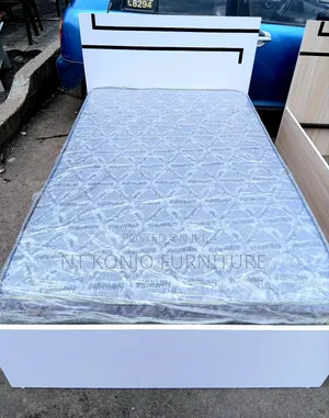 1.20 Meter Bed (አልጋ) ከ ፍራሽ ጋር