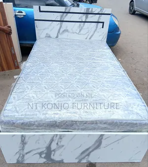 1.20 Meter Laminet Bed (ላሚኔት አልጋ) ከ ፍራሽ ጋር