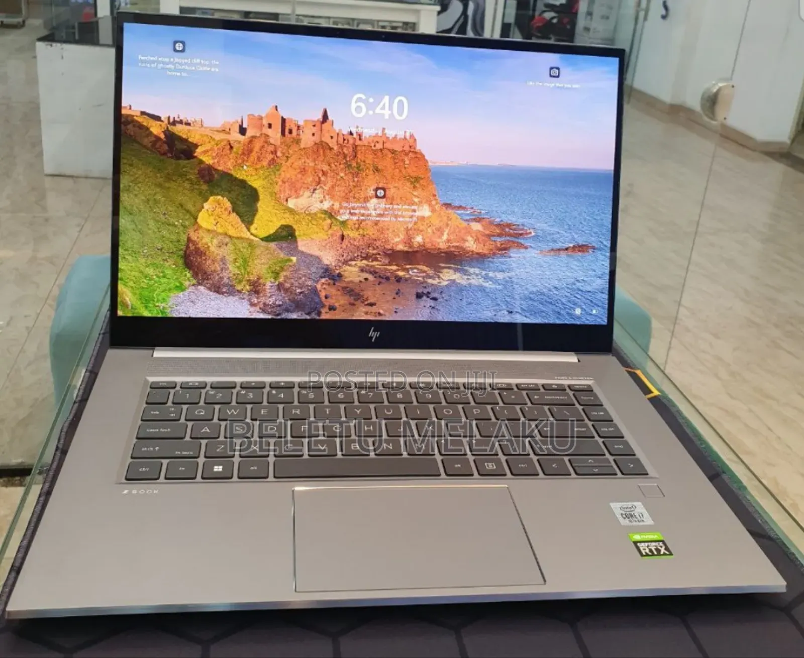 New Laptop HP ZBook 15 16GB Intel Core I7 SSD 1T