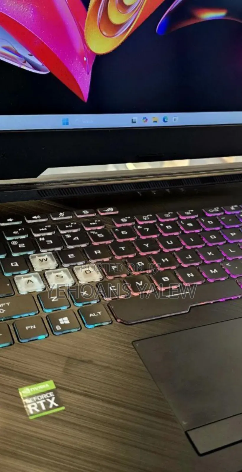 New Laptop Asus ROG Strix G15 16GB Intel Core I7 SSD 512GB