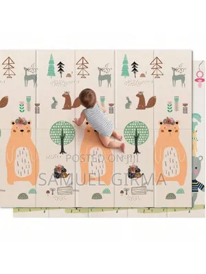 Photo - Waterproof Kids Play Mat – Soft, Foldable Easy To Clean!