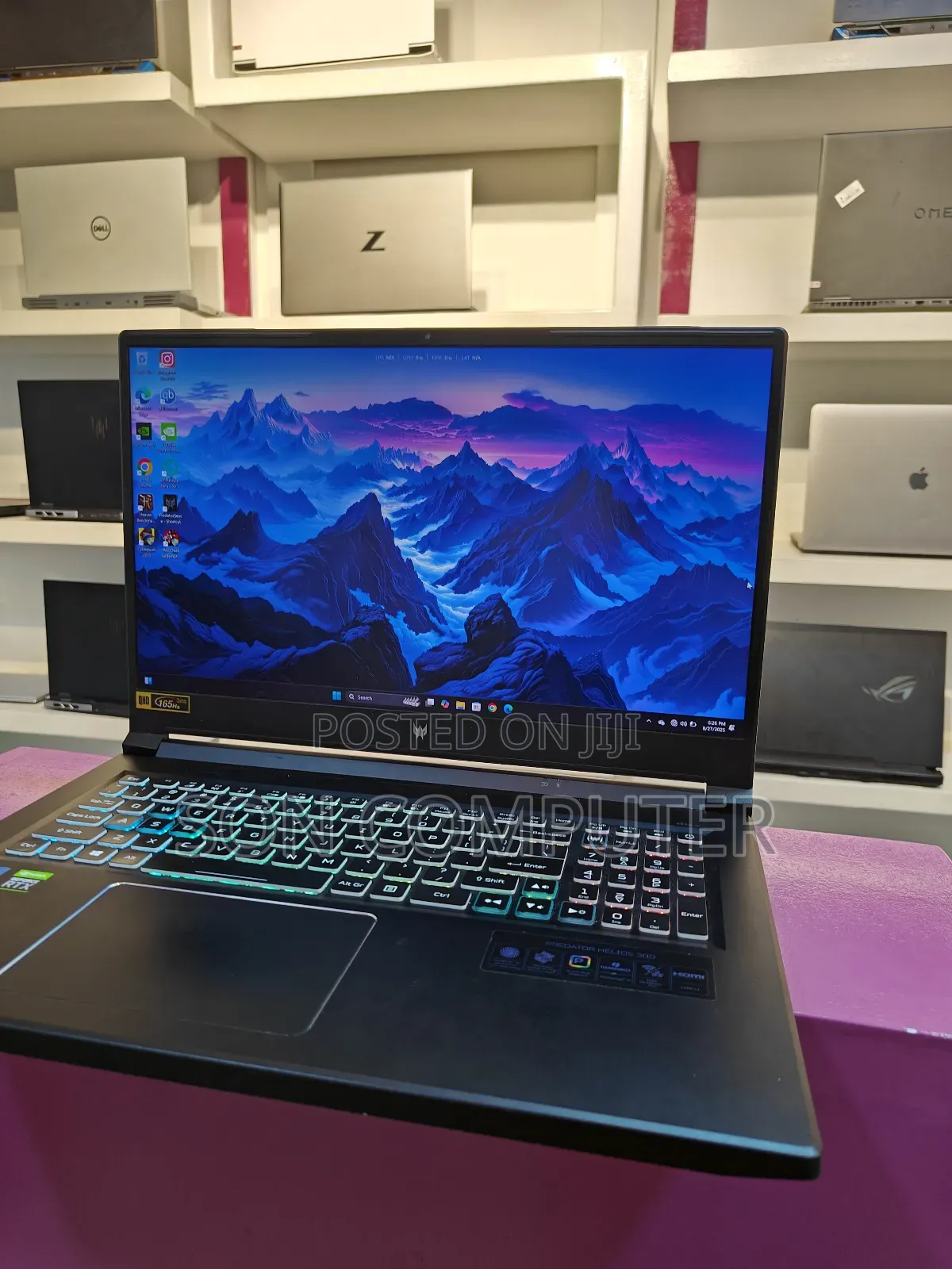 New Laptop Acer Predator Helios 300 16GB Intel Core I7 SSD 1T