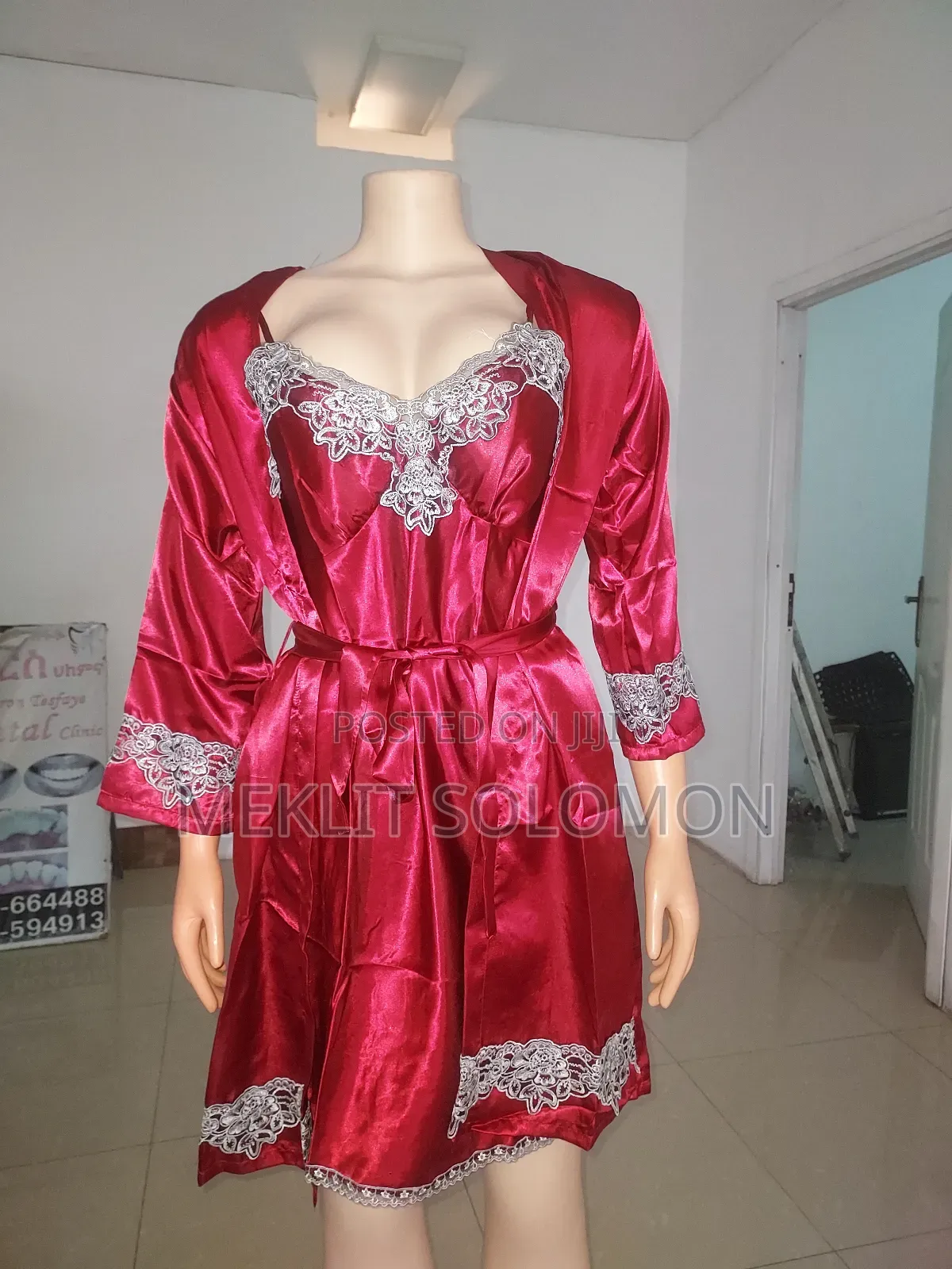 Women's Silk Full Set Pajamas