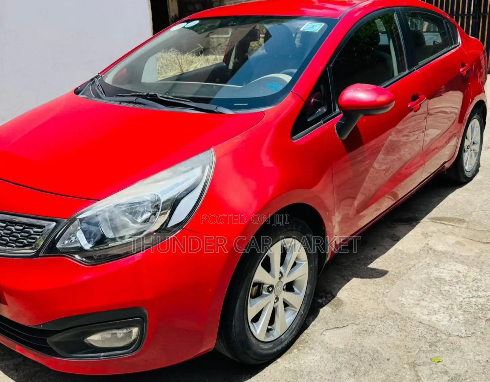 Kia Rio 2015 Red