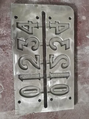 Photo - Number Candle Mold ( የቁጥር ሻማ ሞልድ)