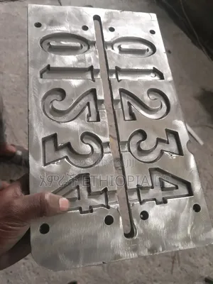 Number Candle Mold ( የቁጥር ሻማ ሞልድ)