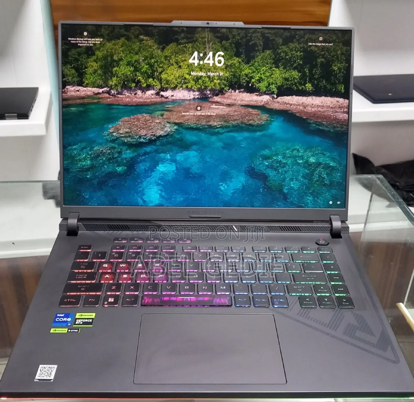 New Laptop Asus ROG Strix G15 16GB Intel Core I7 SSD 1T