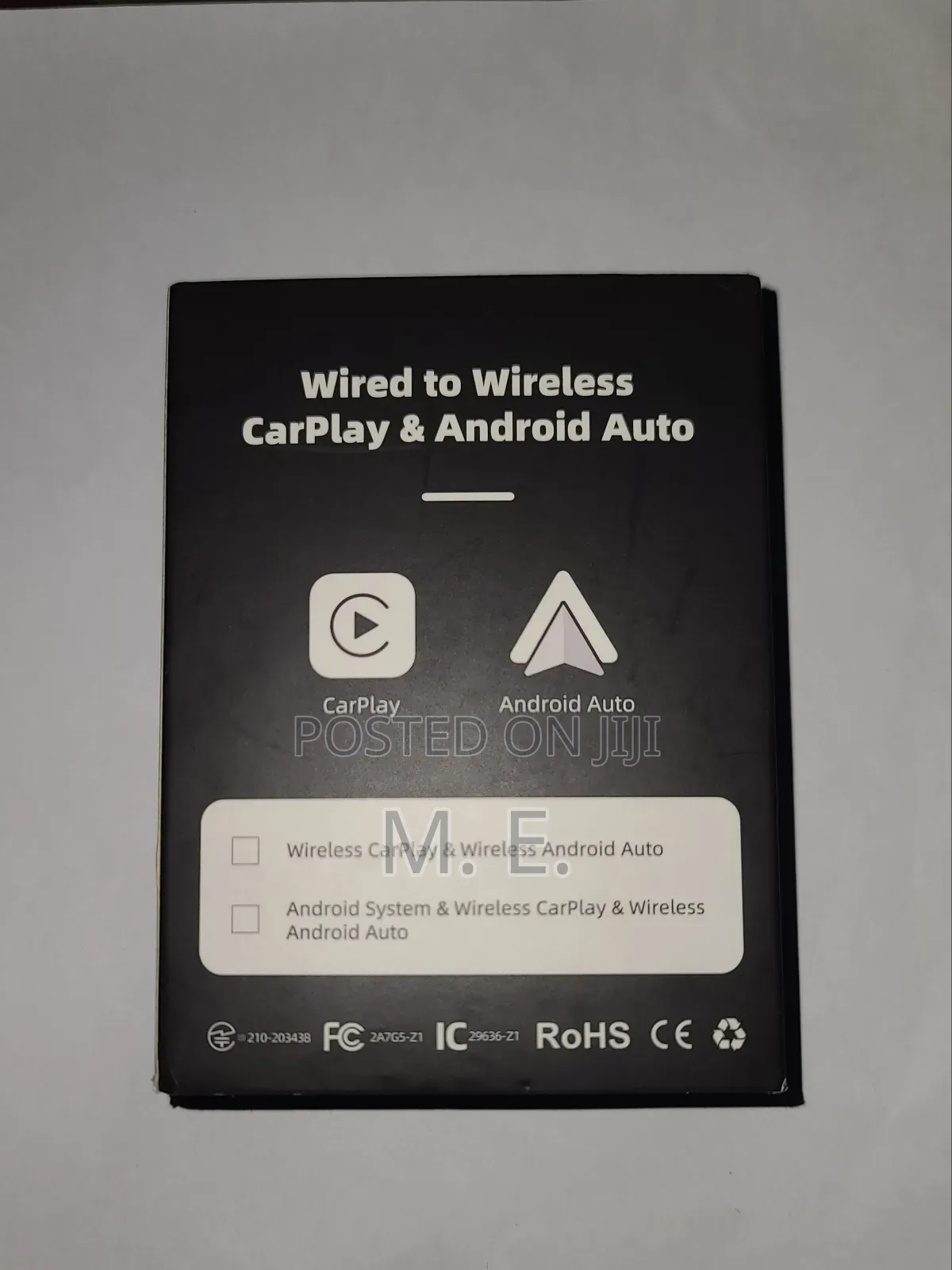 Ekiy Wired to Wireless Carplay and Androidauto Adapter