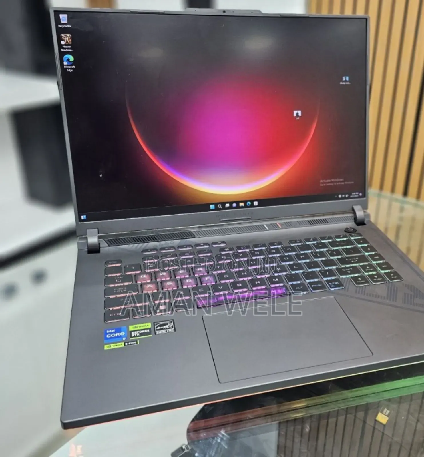 New Laptop Asus ROG Strix G16 G614 16GB Intel Core I7 SSD 512GB