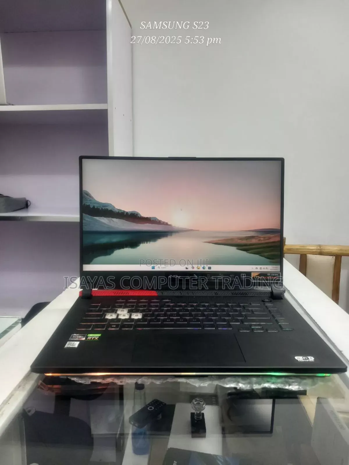 New Laptop Asus ROG Strix G15 16GB AMD Ryzen 9 SSD 1T