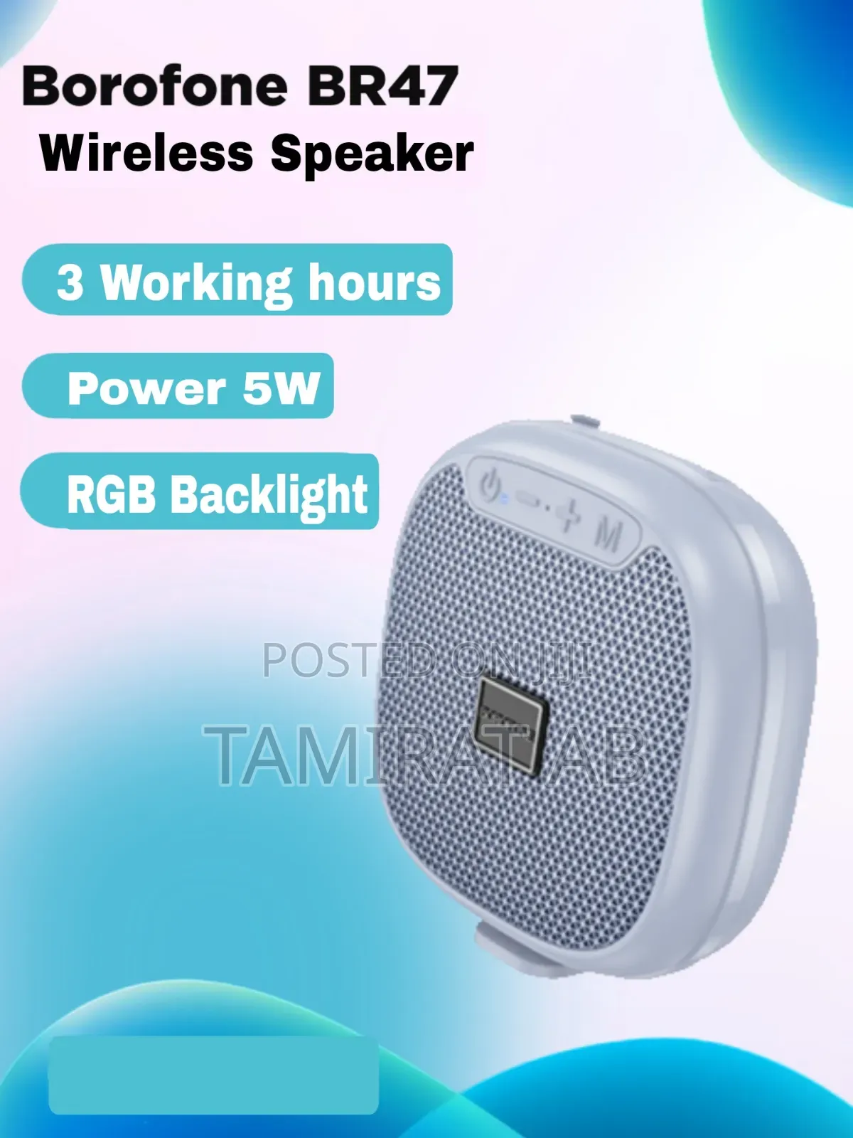 Borofone Br47 Star Sports Bt Wireless Speaker(Blue Star)