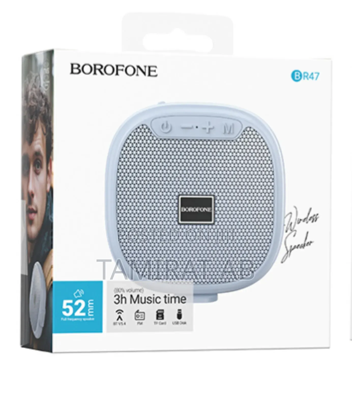 Borofone Br47 Star Sports Bt Wireless Speaker(Blue Star)