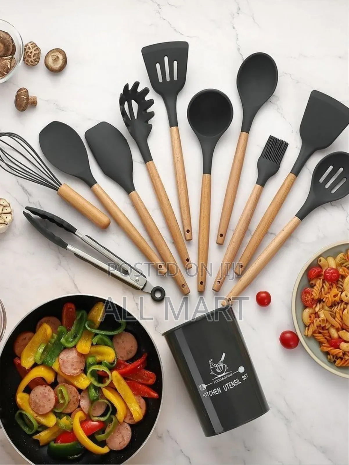 12pcs Silcone Kitchen Set