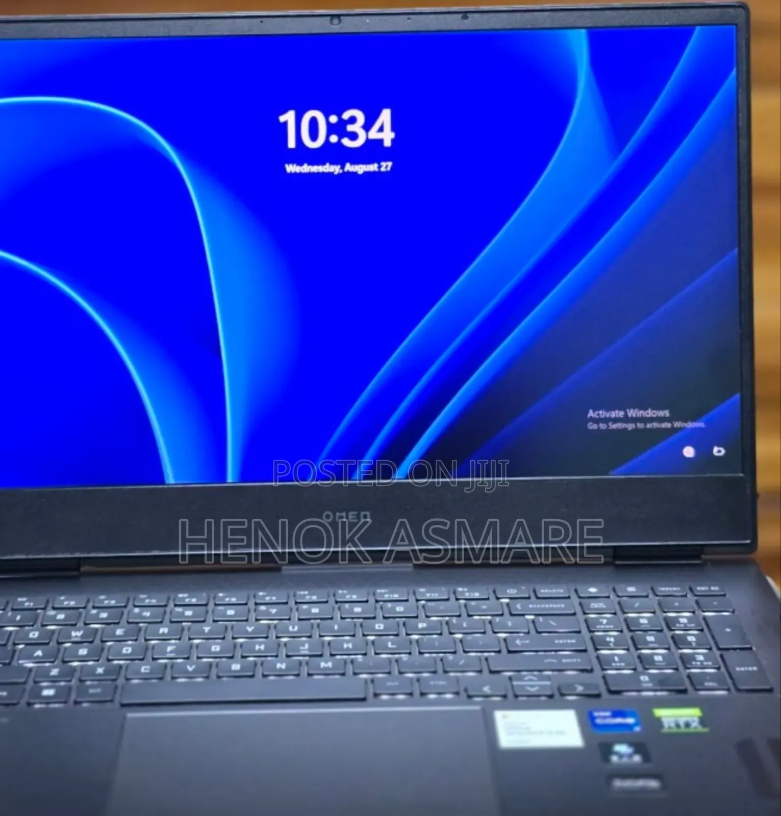 New Laptop HP Omen 15 16GB Intel Core I7 SSD 1T