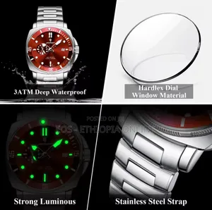 Poedagar Business Quartz Men's Watches [Preorder]