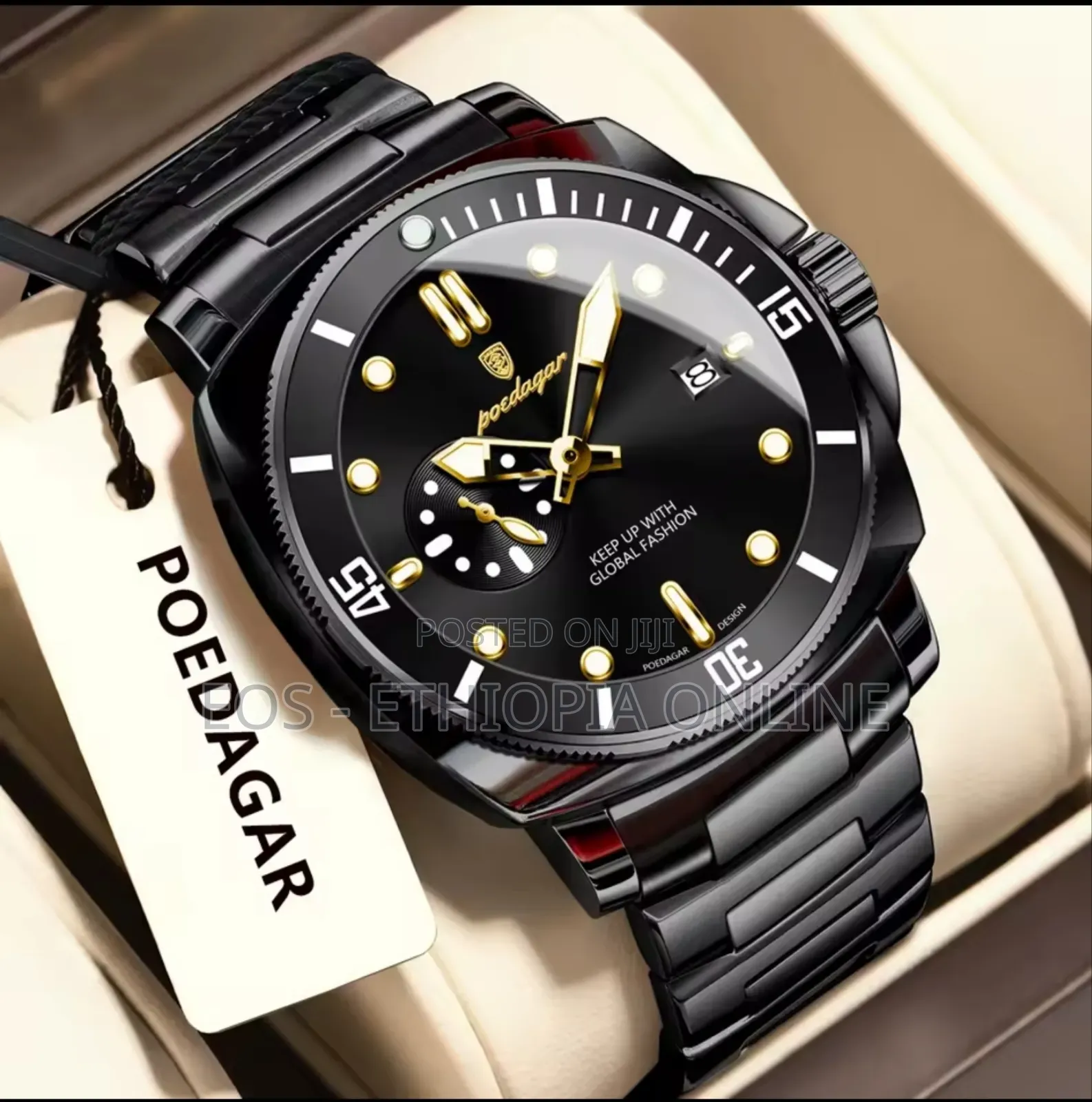 Poedagar Business Quartz Men's Watches [Preorder]