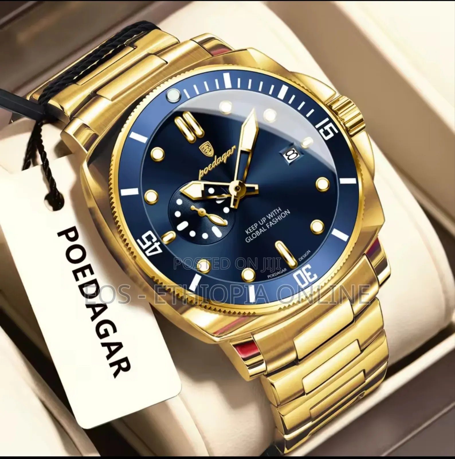 Poedagar Business Quartz Men's Watches [Preorder]