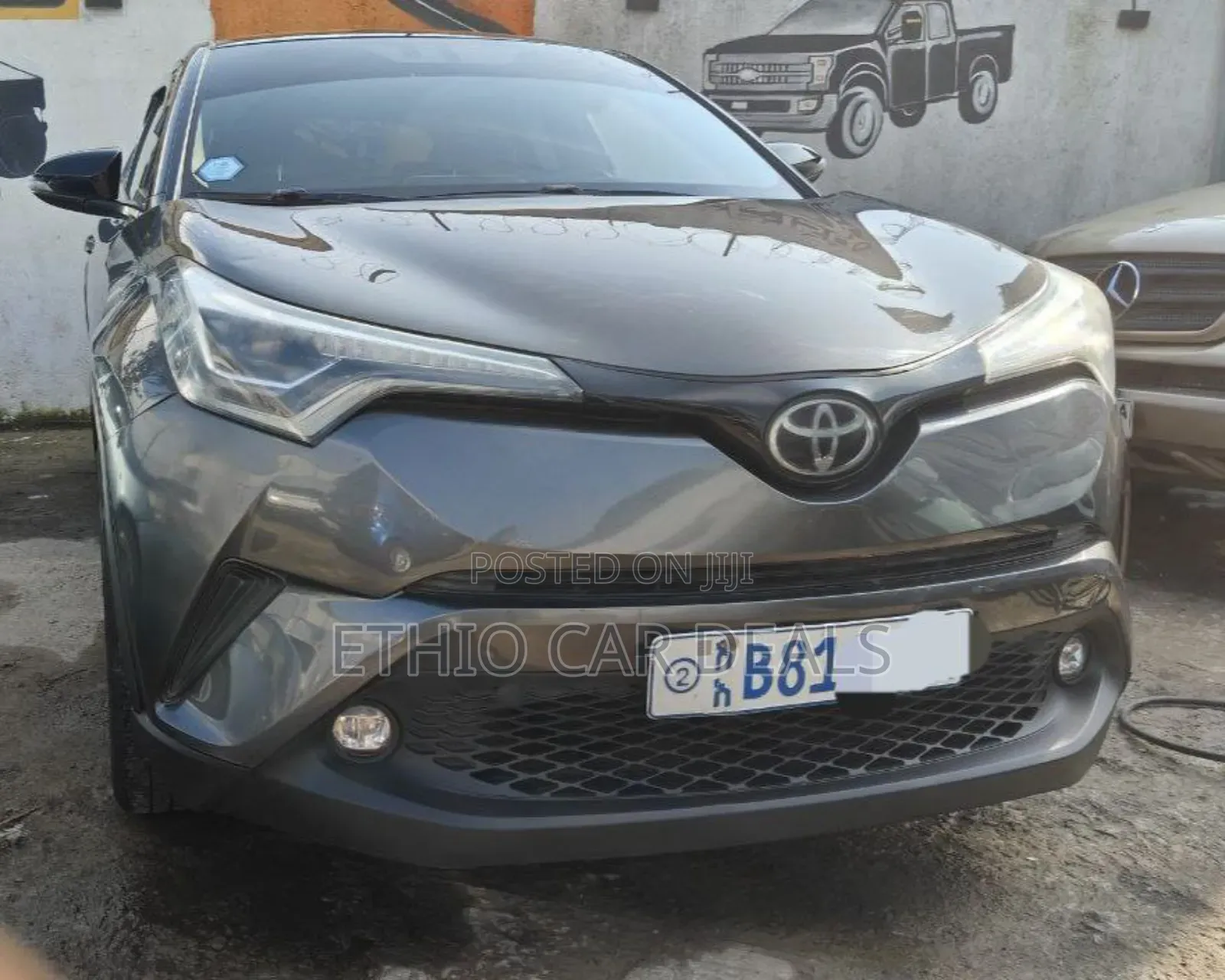 Toyota C-HR 2019 Matt Black